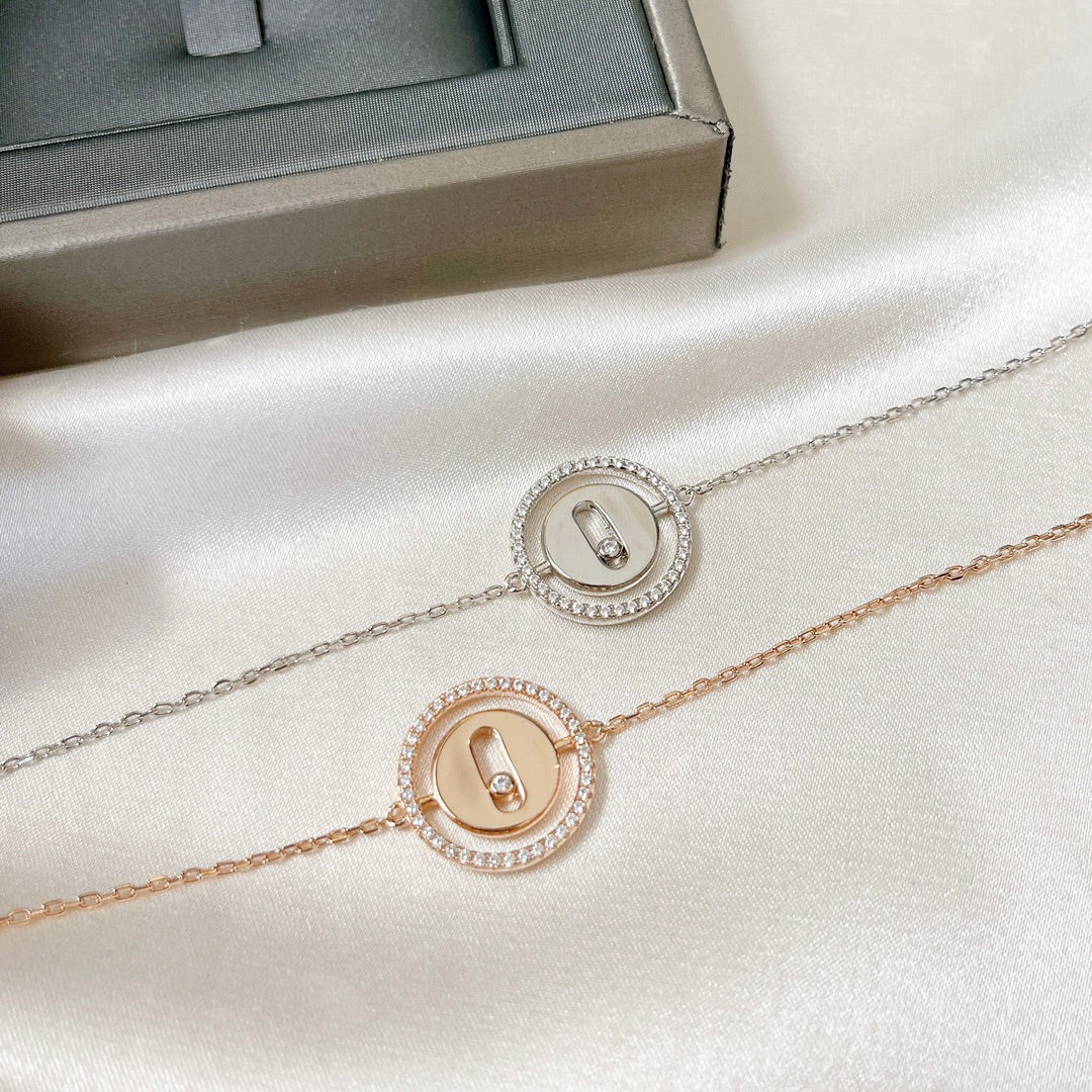 [⭐Aura]Demo MOVE PAVED DIAMOND BRACELET
