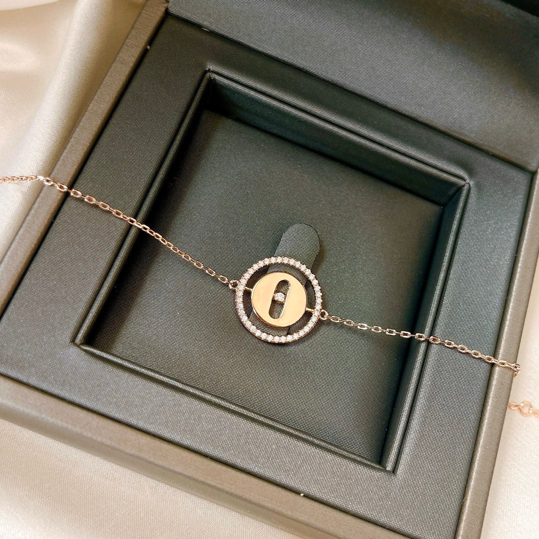 [⭐Aura]Demo MOVE PAVED DIAMOND BRACELET