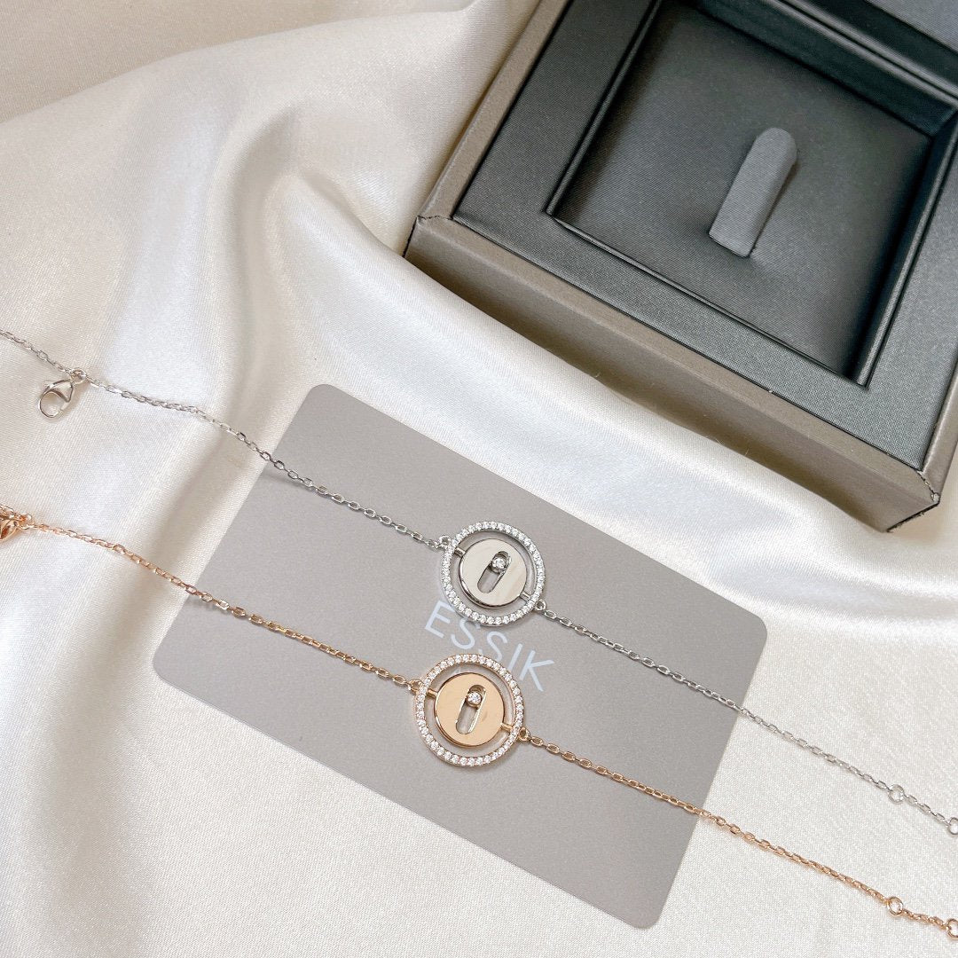 [⭐Aura]Demo MOVE PAVED DIAMOND BRACELET