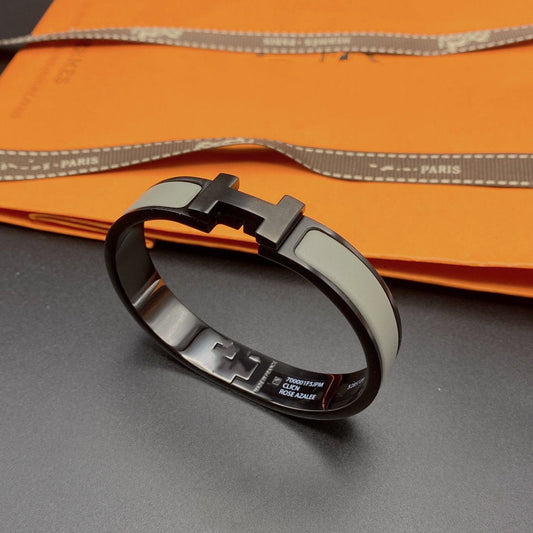 [⭐Aura]CLIC HM SO BLACK GREY BRACELET
