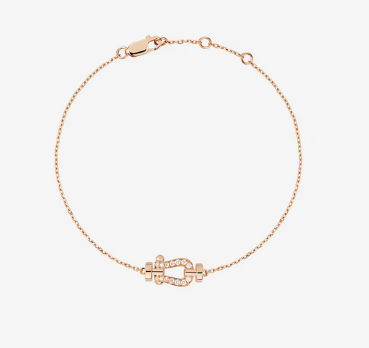 [⭐Aura]FORCE 10 FULL DIAMOND BUCKLE CHAIN LINK MINI MODEL