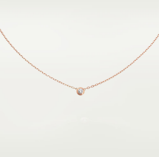 [⭐Aura]DAMOUR DIAMOND NECKLACE
