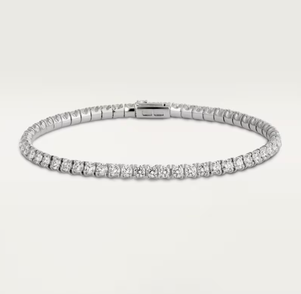 [⭐Aura]  CLASSIC BASEBALL BRACELAT, 52 DIAMOND