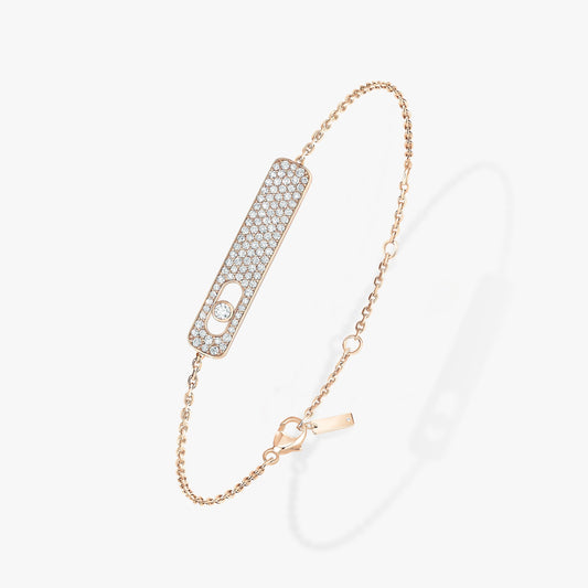[⭐Aura]MOVE CLASSIQUE DIAMOND PAVED BRACELET