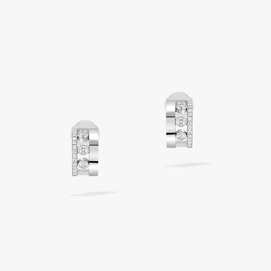 [⭐Aura]MOVE ROMANE EARRINGS DIAMOND