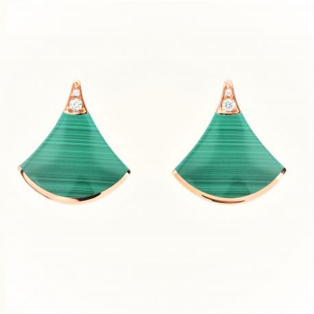 [⭐Aura]DIVAS DREAM EARRINGS PINK GOLD