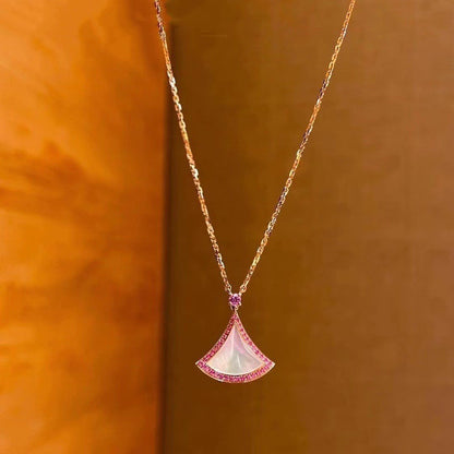 [⭐Spark]DREAM NECKLACE MOP DIAMOND PINK