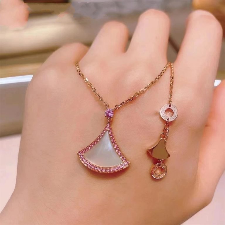 [⭐Spark]DREAM NECKLACE MOP DIAMOND PINK