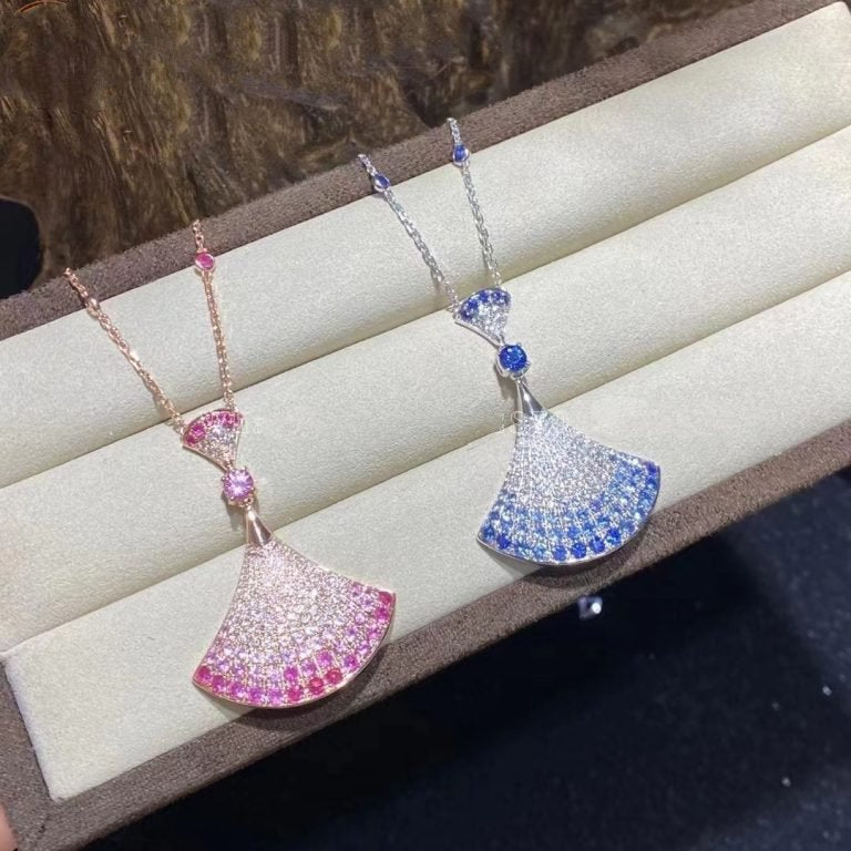 [⭐Spark]DREAM NECKLACK DIAMOND PINK GOLD