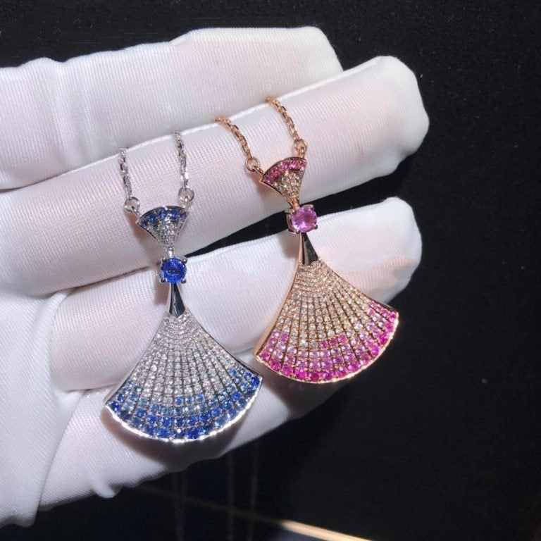 [⭐Spark]DREAM NECKLACK DIAMOND PINK GOLD