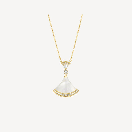 [⭐Aura]DREAM NECKLACE MOP GOLD DIAMOND