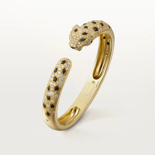 [⭐Aura]PANTHERE BIG BRACELET DIAMONDS
