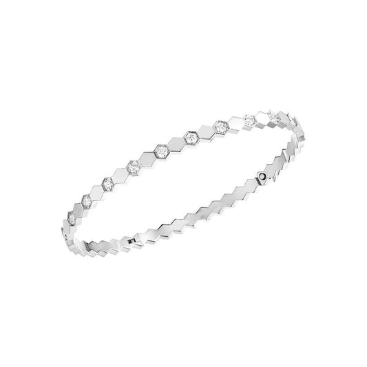 [⭐Aura]BEE LOVE SILVER DIAMOND BRACELET