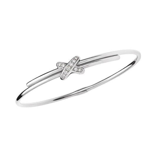 [⭐Aura]JEUX DE BRACELET SILVER DIAMONDS