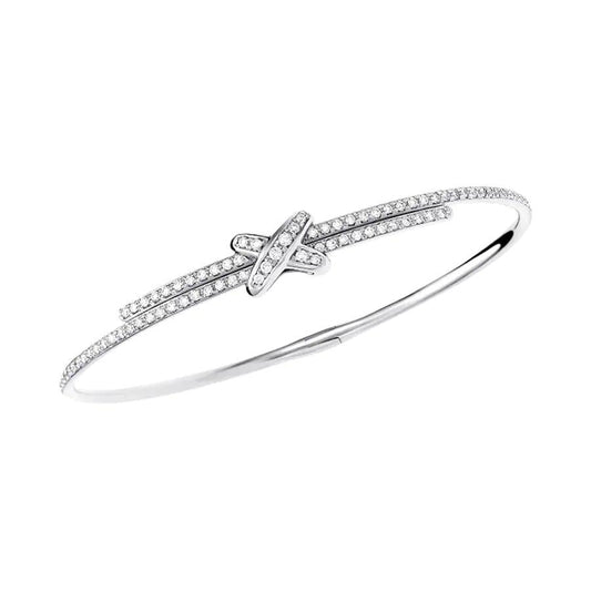 [⭐Aura]JEUX DE BRACELET DIAMONDS SILVER