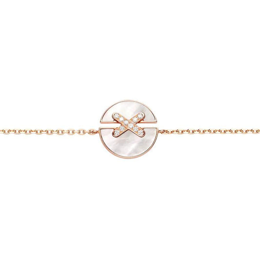 [⭐Aura]JEUX DE BRACELET MOP PINK GOLD DIAMONDS