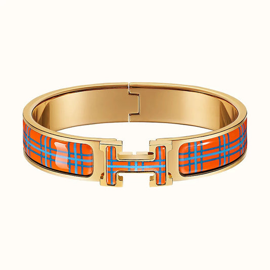 [⭐Aura]H TARTAN BRACELET 12MM