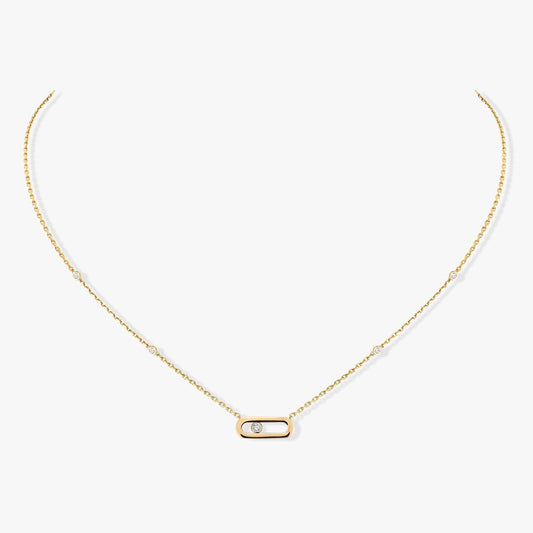 [⭐Aura]MOVE UNO DIAMOND NECKLACE