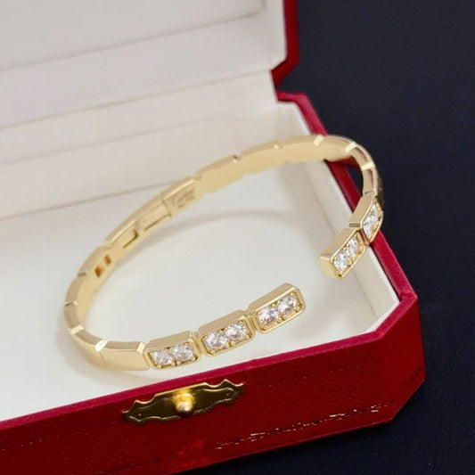 [⭐Aura jewelrys]LOVE DIAMOND OPEN  BRACELET