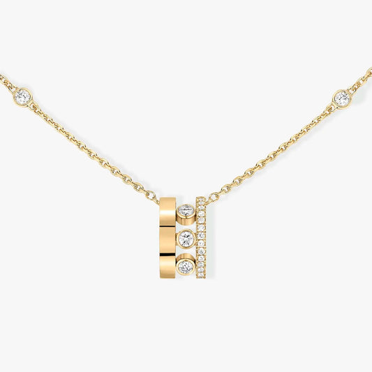 [⭐Aura]CHAIN MOVE ROMANE PEDAND NECKLACE