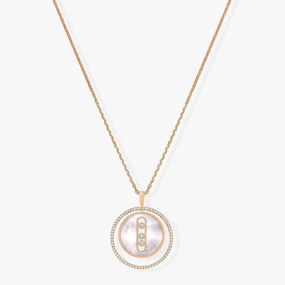 [⭐Aura]Demo MOVE MM NACRE BLANCHE DIAMOND NECKLACE
