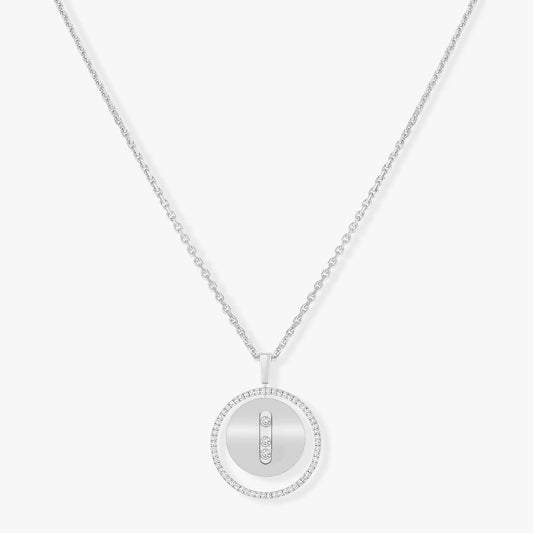[⭐Aura]Demo MOVE MM SILVER DIAMOND NECKLACE