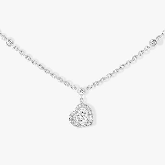 [⭐Aura]JOY HEART DIAMOND NECKLACE