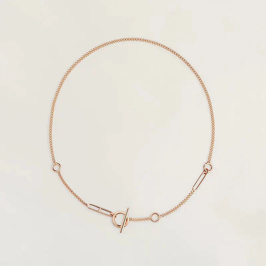 [⭐Aura]HM STERLING CHAINE D'ANCRE HEART