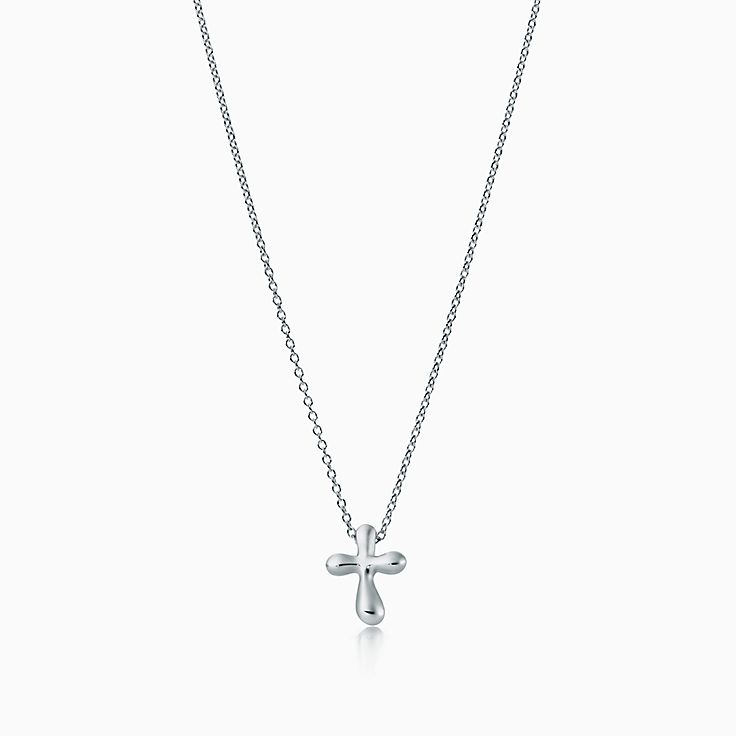 [Spark Jewels]CROSS PENDANT MINI BARE CROSS NECKLACE