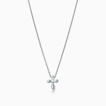 [Spark Jewels]CROSS PENDANT MINI BARE CROSS NECKLACE