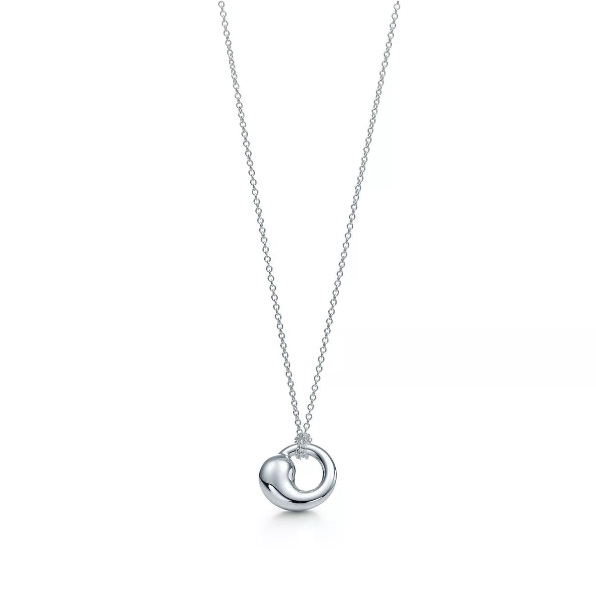 [Spark Jewels]SNAIL PEDANT SILVER NECKLACE