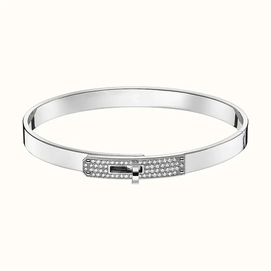 [⭐Aura]KELLY SILVER DIAMOND BRACELET