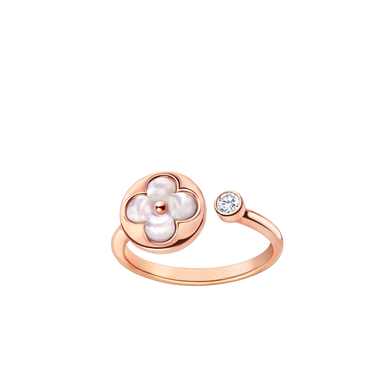 [⭐Aura]SUN 1 DIAMOND PINK MOP RING