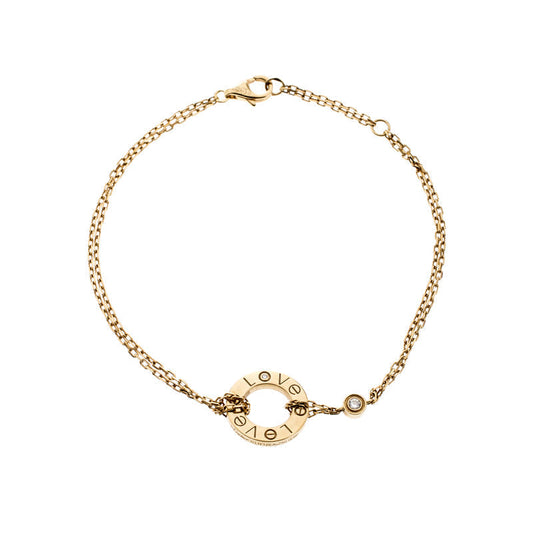 [⭐Aura]LOVE BRACELET 2 DIAMOND