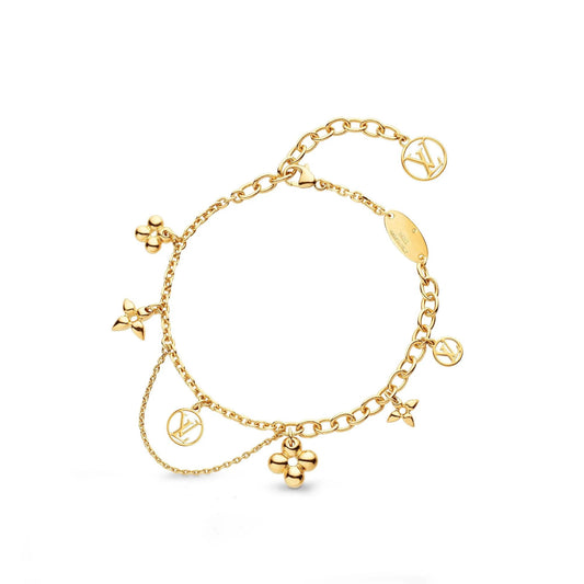 [⭐Aura]BLOOMING PINK GOLD MOP BRACELET