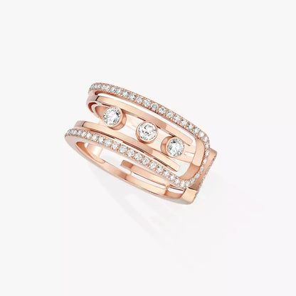 [⭐Aura]Move 10th Diamond Ring in Gold