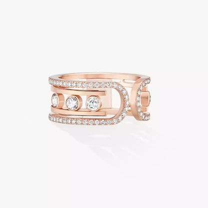 [⭐Aura]Move 10th Diamond Ring in Gold