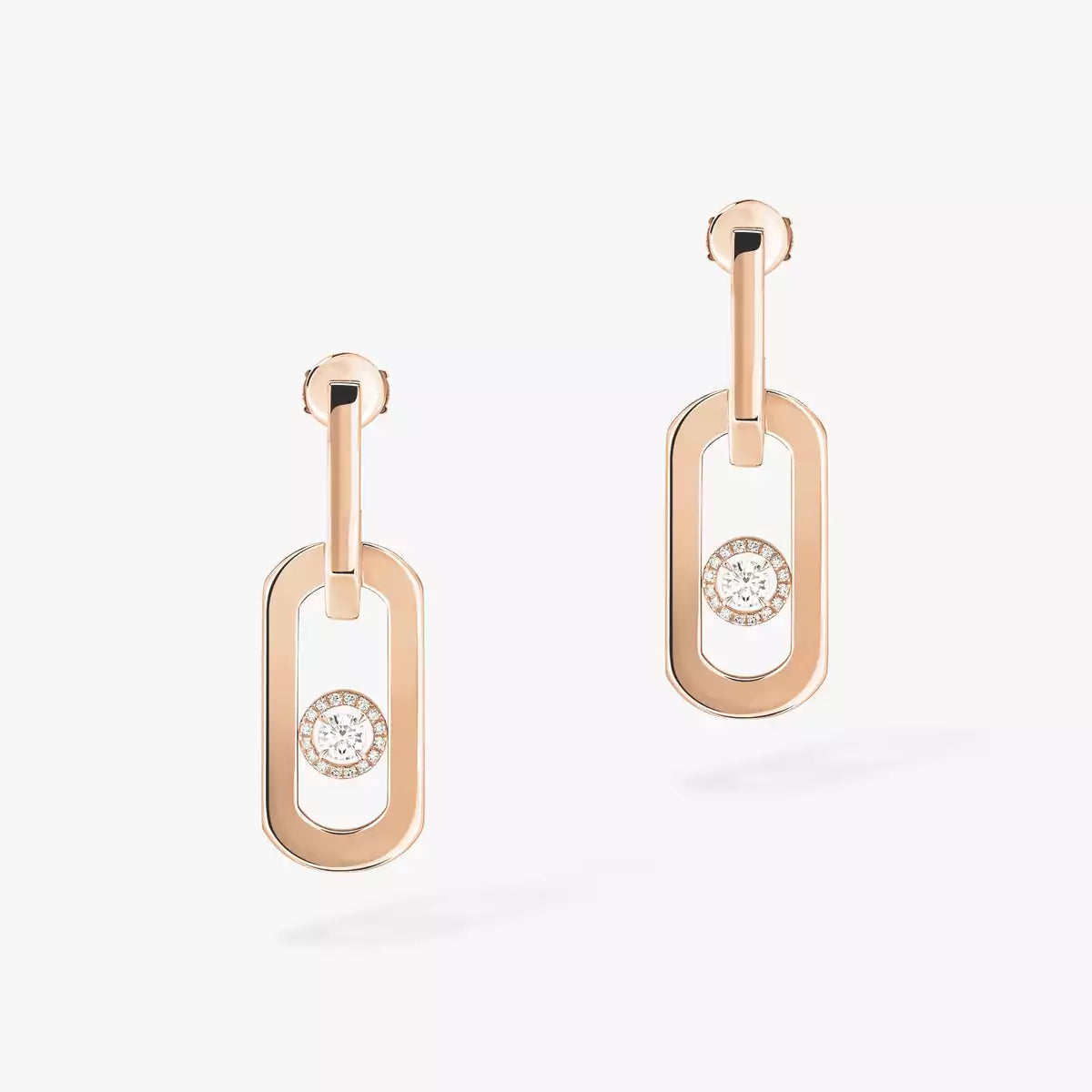 [⭐Aura] So Move XL Diamond Hoop Earring