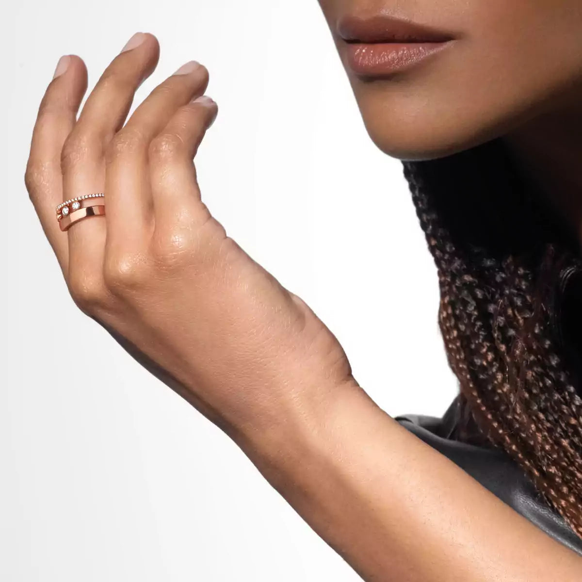 [⭐Aura]Move Romane Diamond Ring