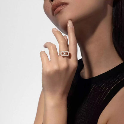 [⭐Aura]So Move Pave_-Set Diamond Ring