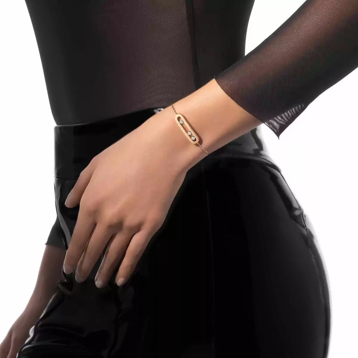 [⭐Aura]Move Classique Ciselé bracelet
