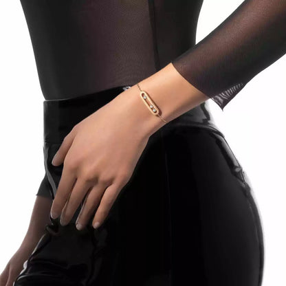 [⭐Aura]Move Classique Ciselé bracelet