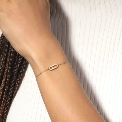 [⭐Aura]Move Uno Diamond Bracelet