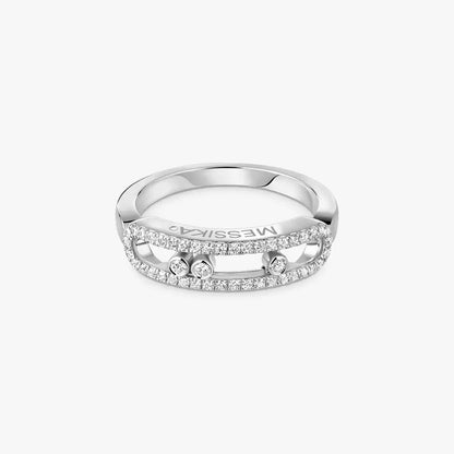 [⭐Aura] Baby Move Gold Diamond Pave_ Ring