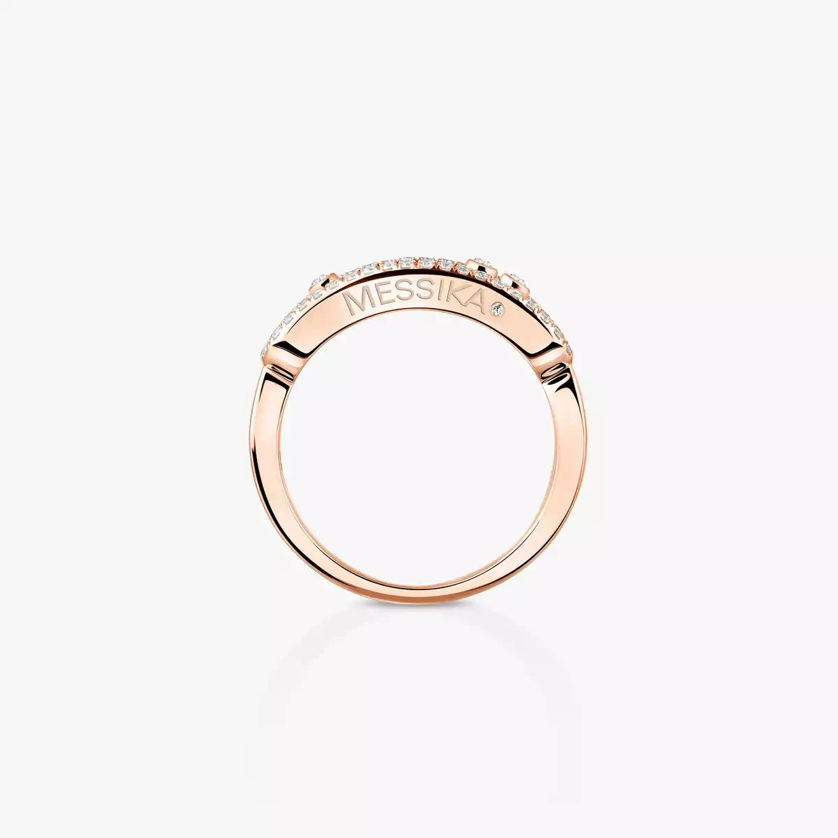 [⭐Aura] Baby Move Gold Diamond Pave_ Ring