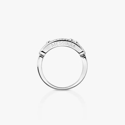 [⭐Aura] Baby Move Gold Diamond Pave_ Ring