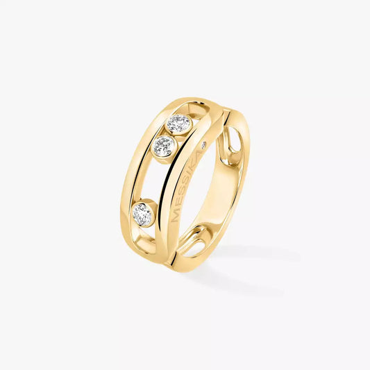 [⭐Aura] MoveGold Diamond Ring