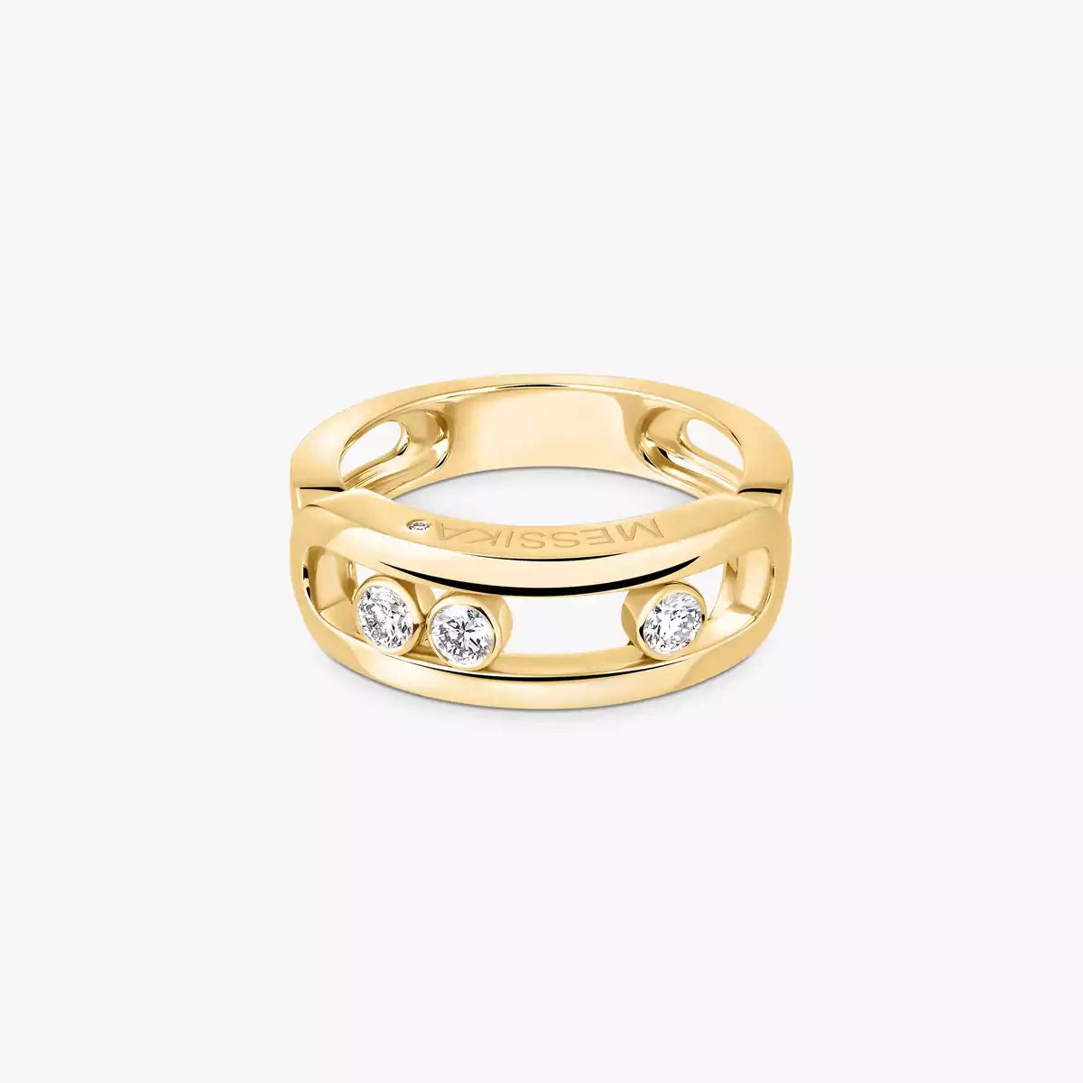 [⭐Aura] MoveGold Diamond Ring