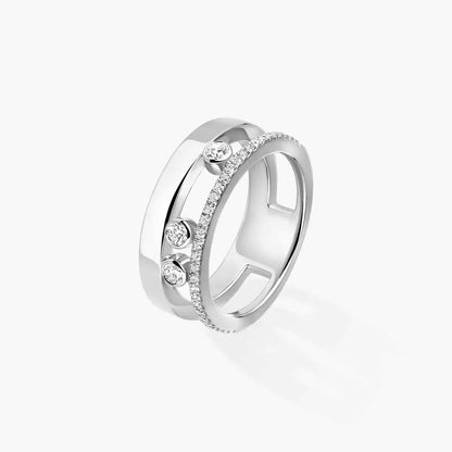 [⭐Aura]Move Romane Diamond Ring