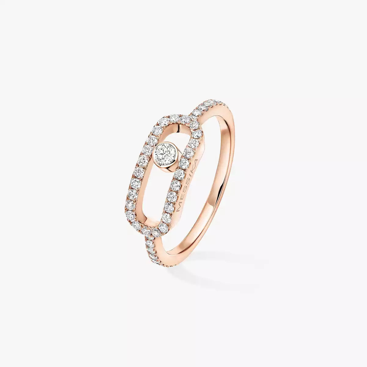 [⭐Aura]Move Uno Diamond Ring in Gold